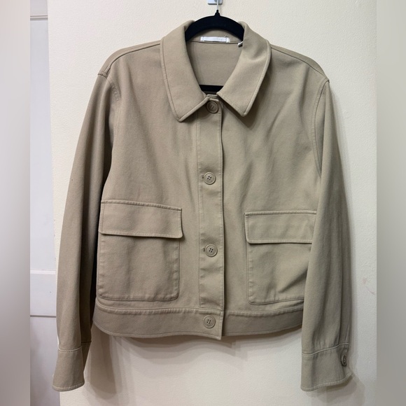 Uniqlo / S / Boxy Stretchy Cropped Spring Jacket / Casual, Comfy / Closet Staple - Picture 2 of 10
